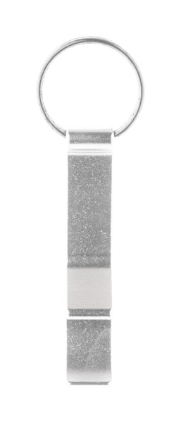 Bottle Opener Keyring Rallop - Silver