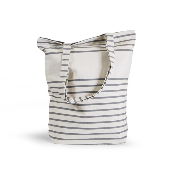 Sac shopping coton bio 220g Biobeach - gris