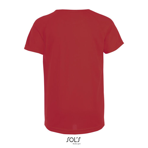 SPORTY T-SHIRT CRIANÇA 140g Sporty Kids - Vermelho3XL