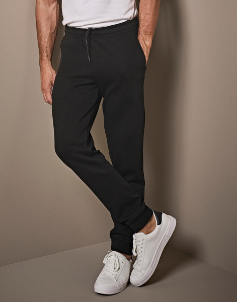 Ribbed Interlock Pants - Black / L