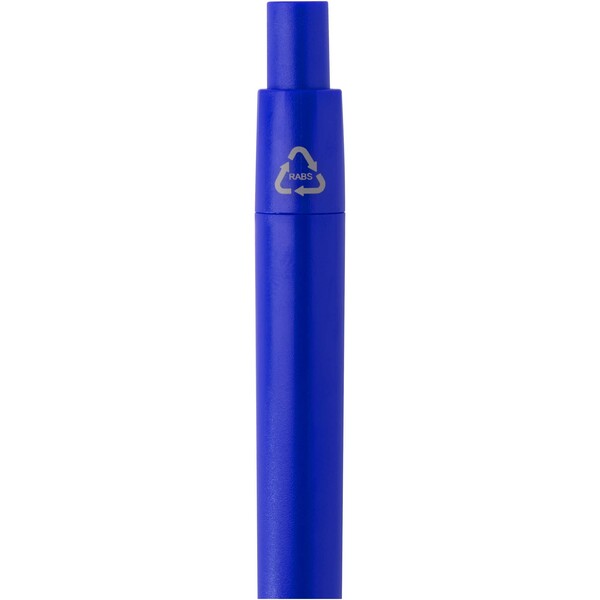 Ramin recycled plastic mini ballpoint pen (blue ink) - Royal Blue