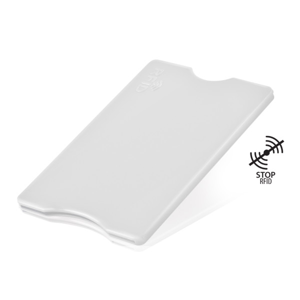 Porte-Cartes En Plastique, Protection Rfid - Blanche