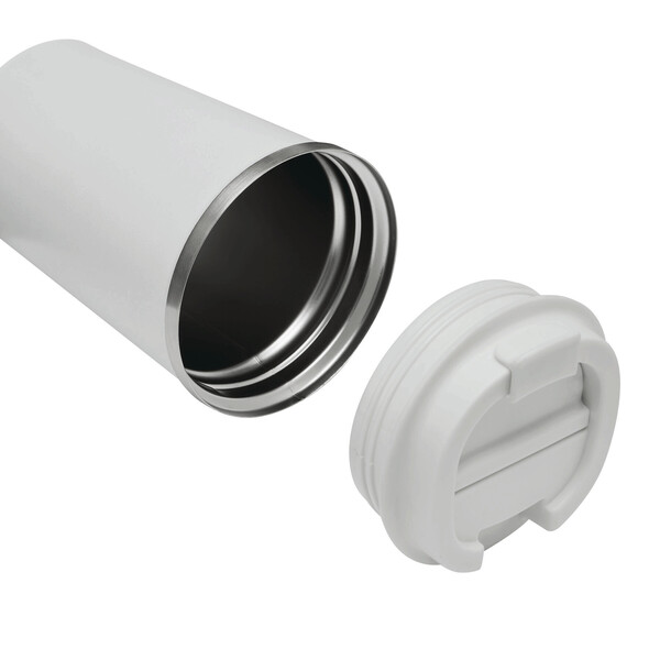 Vacuum Insulated Drinking Bottle Velomug - White