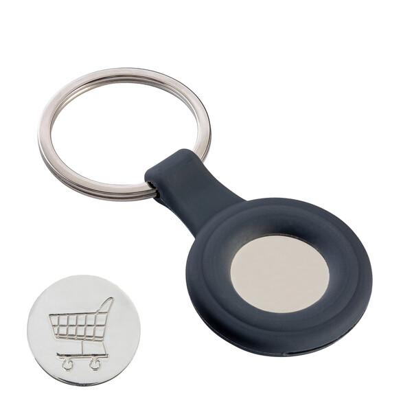 Key Ring PORTOLA - dark grey