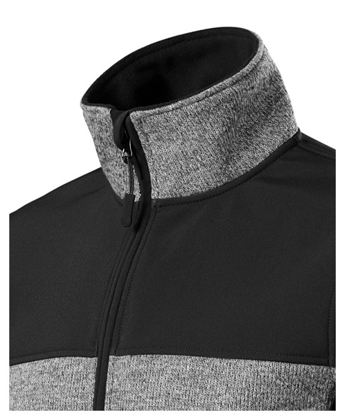 Softshellová Bunda Pánská Rimeck® Casual - Knit Light Gray / 3XL