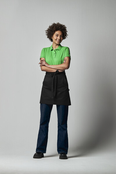 Cottover Gots Waist Apron Short black ONE