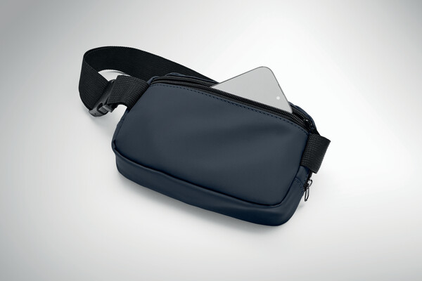 Sac banane en polyester 210D Korovin Waist - Bleu Marine