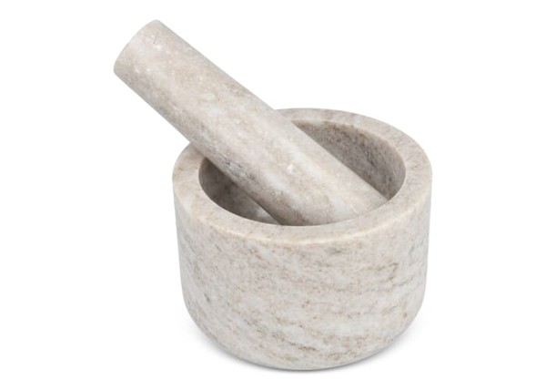 Sagaform Sten  Travertine Marble mortar - Beige