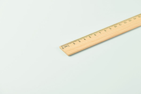 Wooden ruler 30cm Ruler30