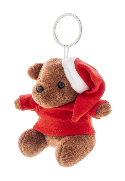 Plush Christmas Teddy Bear Keyring Julnalle