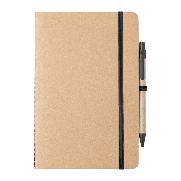 Notebook Ginkgo - Black / Natural