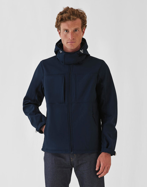 Hooded Softshell / Men - White / S