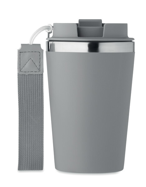 Dvoustěnný kelímek 350 ml Topaz - Kamenně Šedá