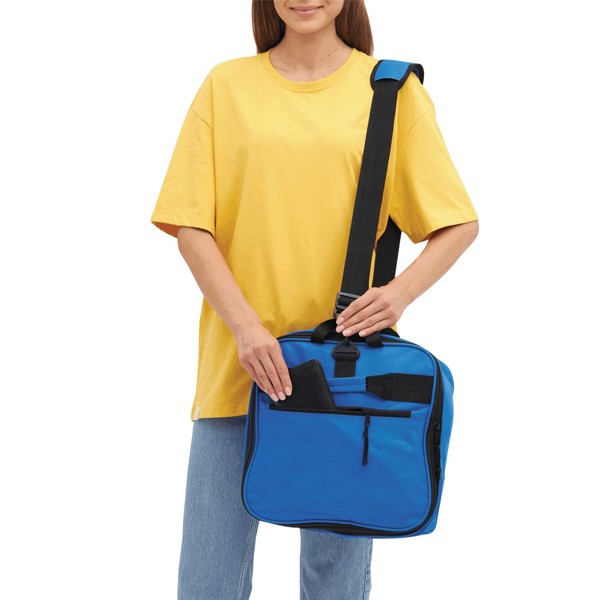 Rollentasche Hex, Faltbar - Blau / Schwarz