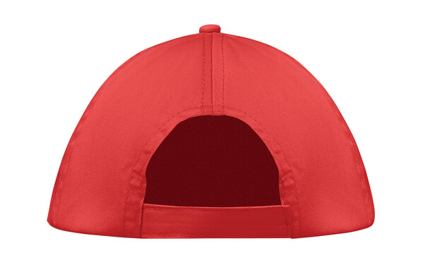 5-PANEL CZAPKA Z DASZKIEM 160 Buzz - Czerwony