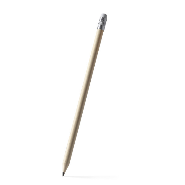 Personalised recycled paper pencil with eraser