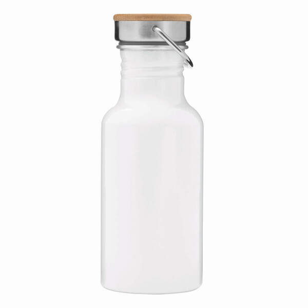 Aluminium Bottle Eco Transit - White
