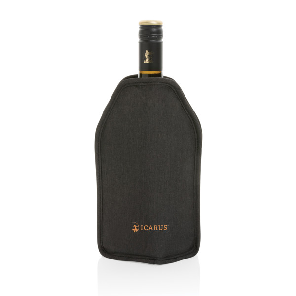Vino AWARE™ RPET wine cooler sleeve - Black