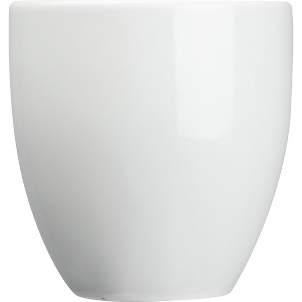 Porcelain cup 400 ml DANIELLE - White