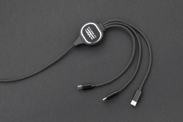 3 in 1 USB cable LUX