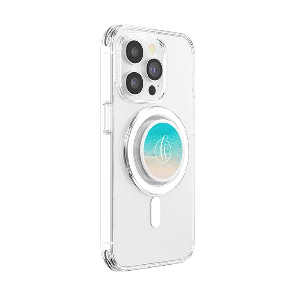 PopSockets® phone holder PopGrip MagSafe - white