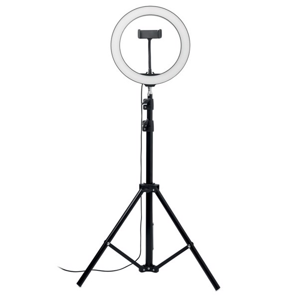 Tripé de 26 cm com luz LED Helo