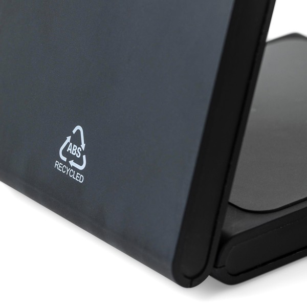 Recycled ABS 3-in-1 magnetic wireless charger Valerio
