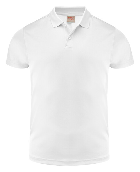 Printer Smash Polo White 4XL