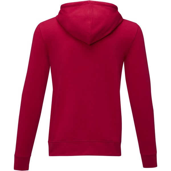 Felpa Theron con cappuccio full zip da uomo - Rosso / M