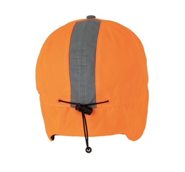 Neon Winter Cap - 6 Panels - Fluorescent Orange