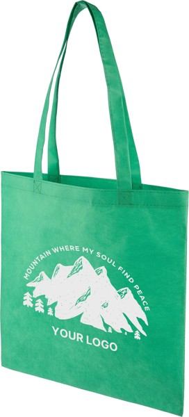 Saco de compras em non-woven (80 g/m2) Taye - Cobalt Blue