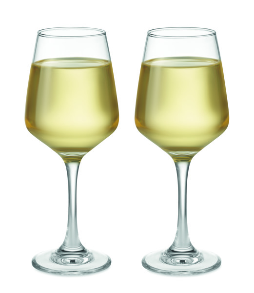 Ensemble de 2 verres à vin Cheers