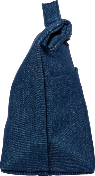Gerecycled denim roll-top koeltas Mira
