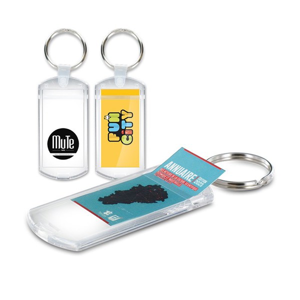KEY-RING LABEL-HOLDER