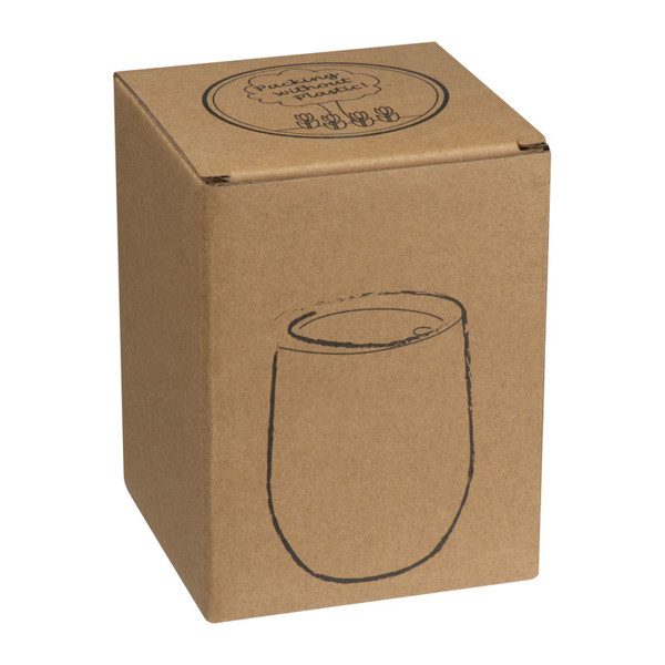 Stainless Steel Mug with Wooden Effect Brighton 38