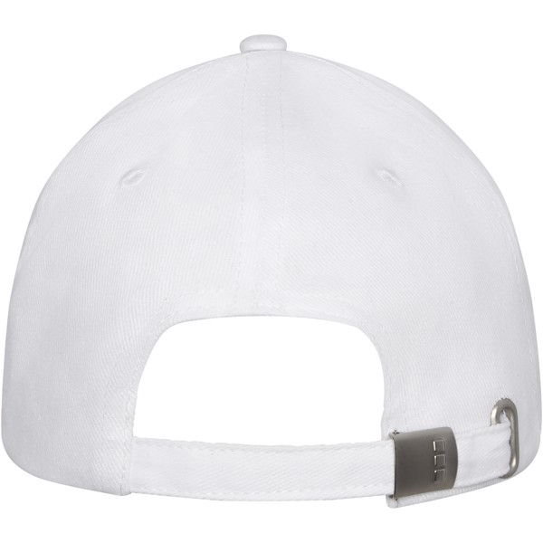 Davis 6 panel cap - White