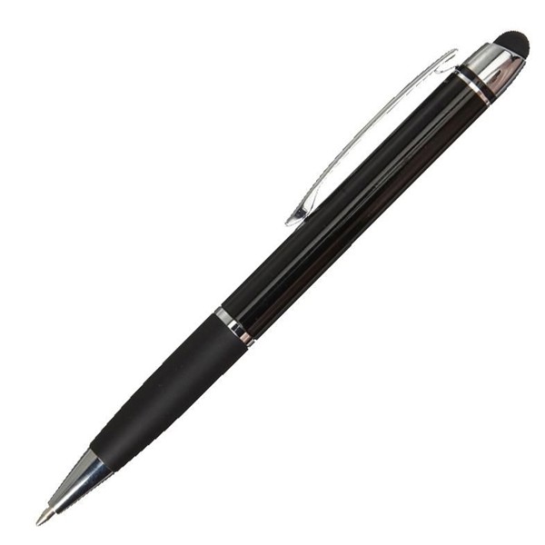 Esferográfica aluminio Pascaline - preto