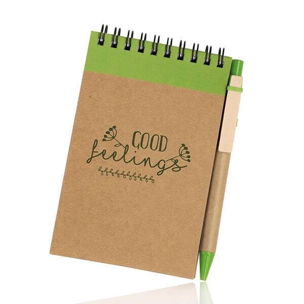 Recynote A6 - Verde Oliveira