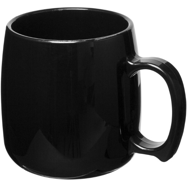 Plastový pohár Classic 300 ml - Jednofarebná čierna