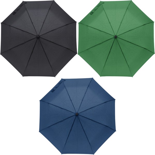 Pongee (190T) umbrella - Green