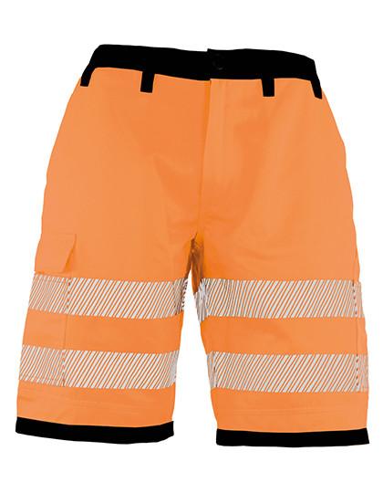 Eos Hi-Vis Workwear Shorts With Printing Areas