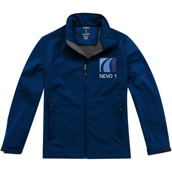 Giacca softshell Maxson da uomo - Navy / XL