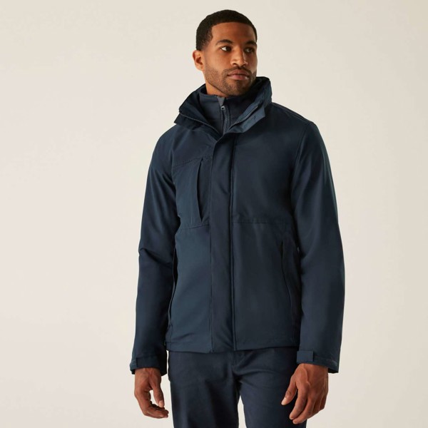 Kingsley - Stretch 3-In-1 Jacket - Black / Black / XL