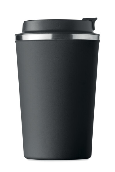 Double wall tumbler 350 ml Brace - Black