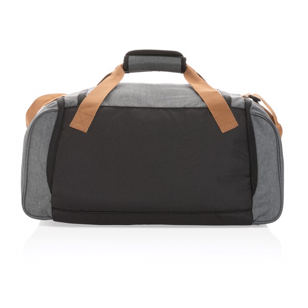 Vikend torba Impact AWARE, 55×26×25 cm, rPET - Siva