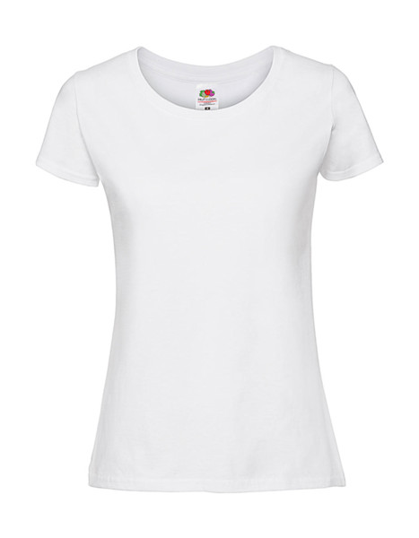 Ladies' Iconic 195 Ringspun Premium T - Powder Rose / S
