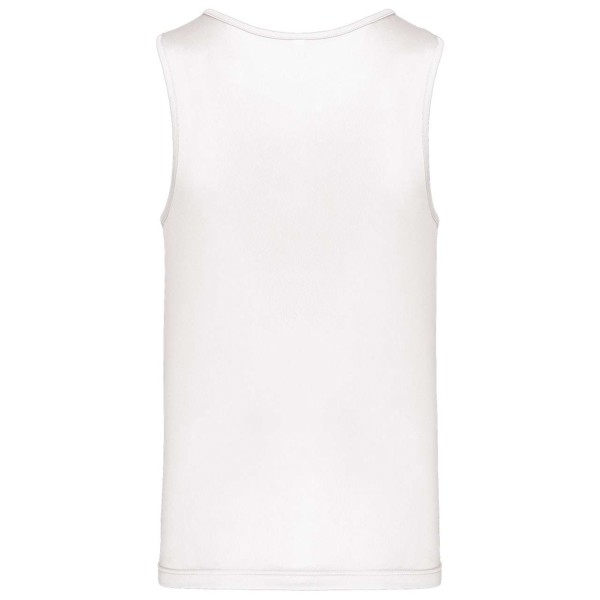 Men’S Sports Vest - White / XL