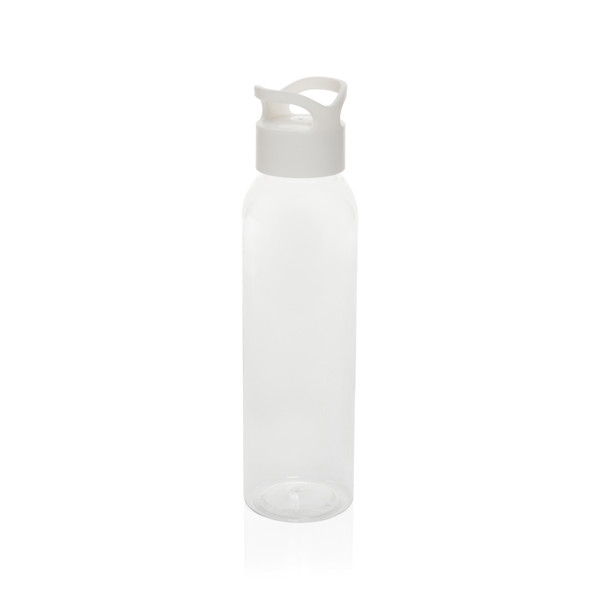 Oasis RCS recycled pet water bottle 650ml - White