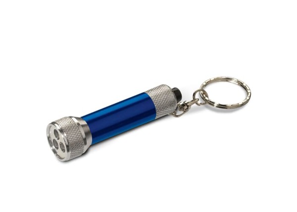 Porte-clés mini torche - Bleu