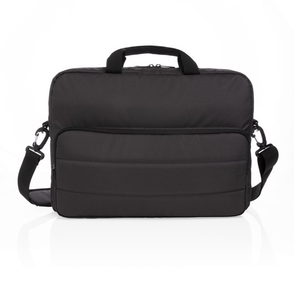 Xd Xclusive RPET laptop bag 15.6 inch, recycled - Black